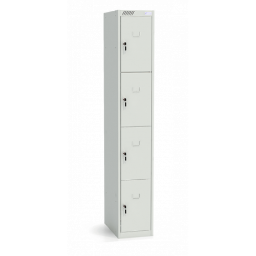 Модульный металлический шкаф для одежды ШРС-14-300