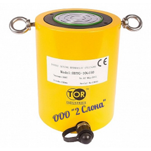 Домкрат гидравлический грузовой TOR ДУ100П100 (HHYG-100100) 100 т